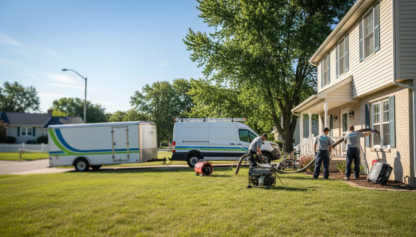 Flooded Basement Restoration And Cleanup With Repair in Charter Oak, IA near me